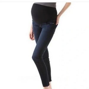 Citizens Of Humanity Dark Blue Maternity Skinny Jeans
